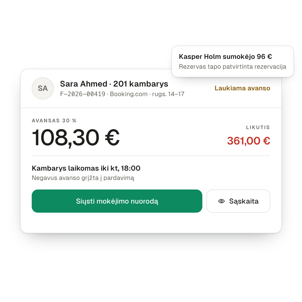Avansai ir rezervai